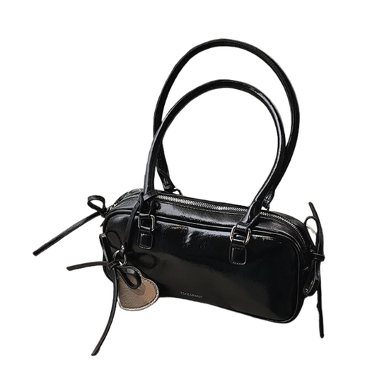 Elegance Boston Bag - Chic Women's Shoulder Handbag