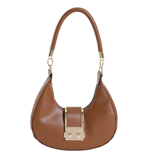 Elegant PU Leather Women's Underarm Bag