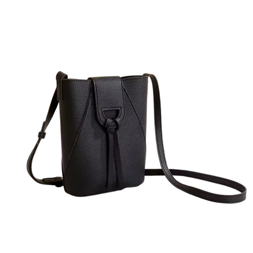 Elegant PU Leather Mini Crossbody Bag - 2025 Trend