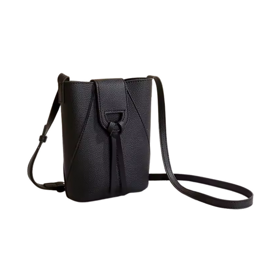 Elegant PU Leather Mini Crossbody Bag - 2025 Trend