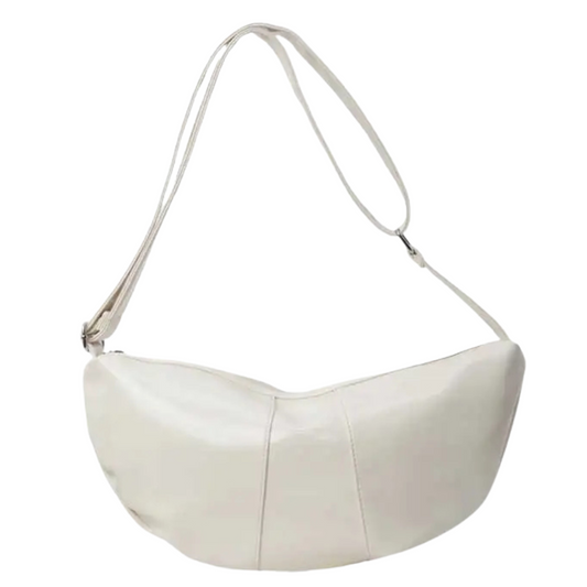 Exquisite Crescent PU Leather Crossbody Bag