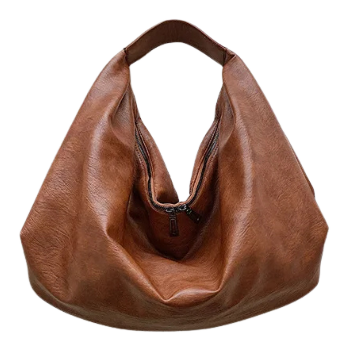 Exquisite Soft Leather Hobo Shoulder Bag for Women