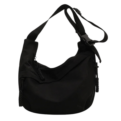 Elegant Nylon Crossbody Bag - High Capacity & Style