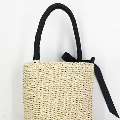 Exquisite Bohemian Woven Straw Tote