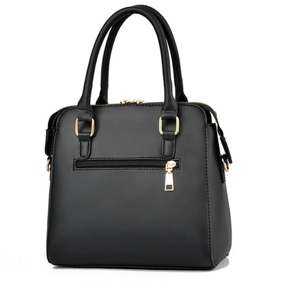 Exquisite Embroidered Women's Handbag - PU Leather