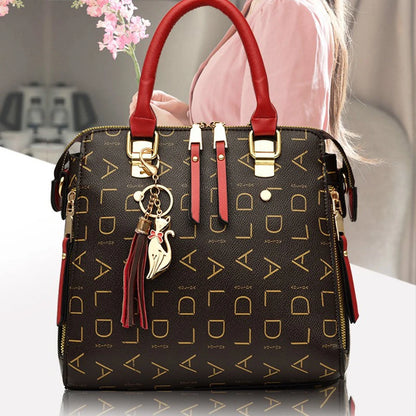 Exquisite Women's PU Leather Tassel Handbag