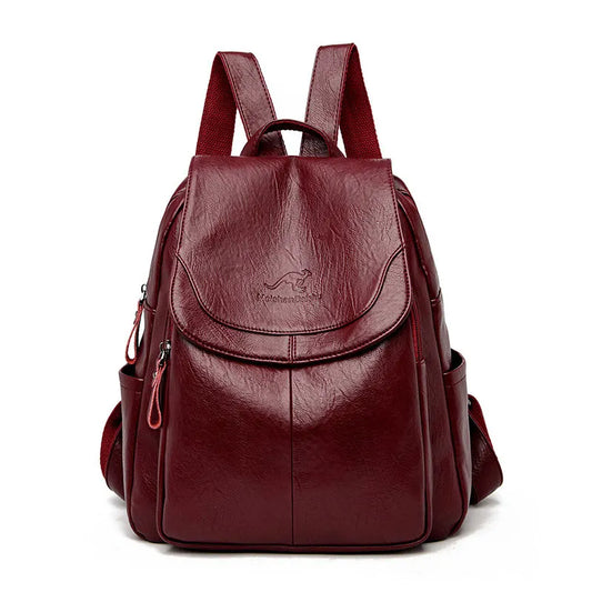 Exquisite Women's Genuine Leather Backpack