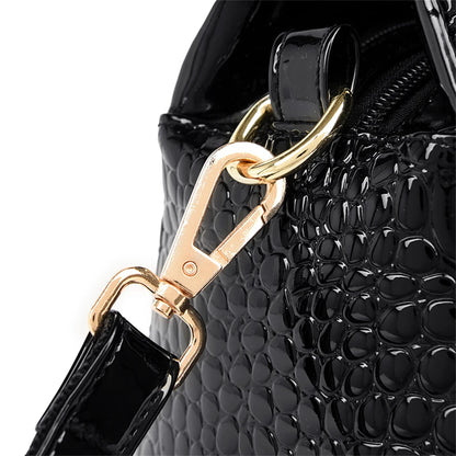 Exquisite Crocodile Pattern Luxury Tote Bag