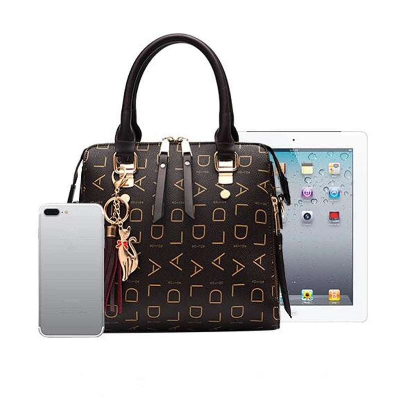 Exquisite Women's PU Leather Tassel Handbag