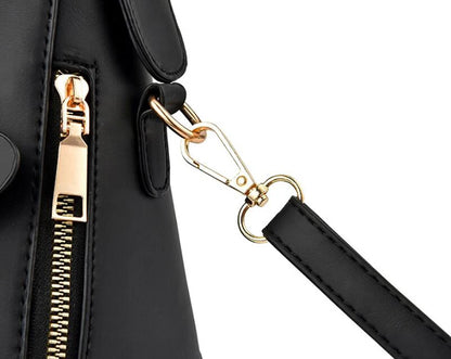 Exquisite Embroidered Women's Handbag - PU Leather