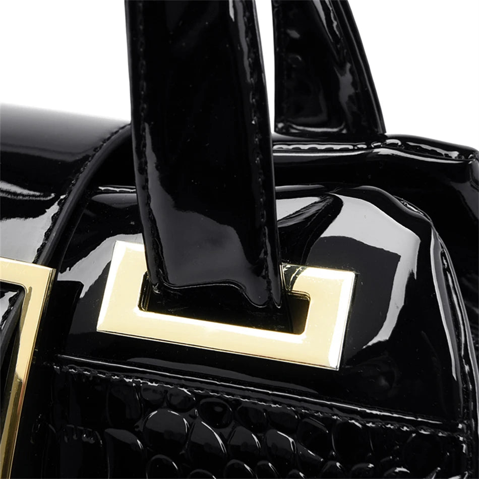 Exquisite Crocodile Pattern Luxury Tote Bag