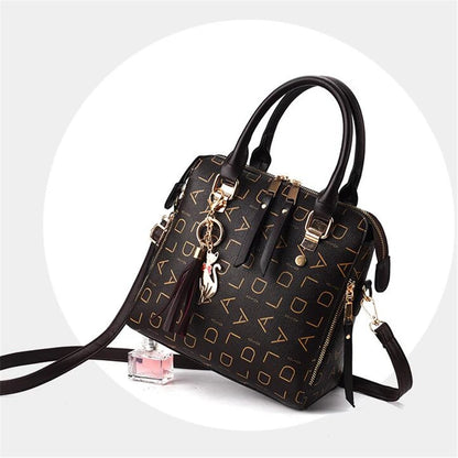 Exquisite Women's PU Leather Tassel Handbag