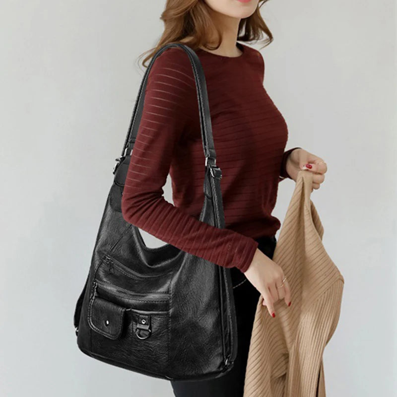 Elegant Vintage Patchwork Tote Bag for Women