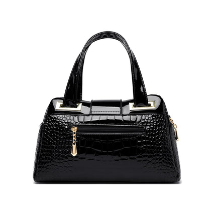 Exquisite Crocodile Pattern Luxury Tote Bag