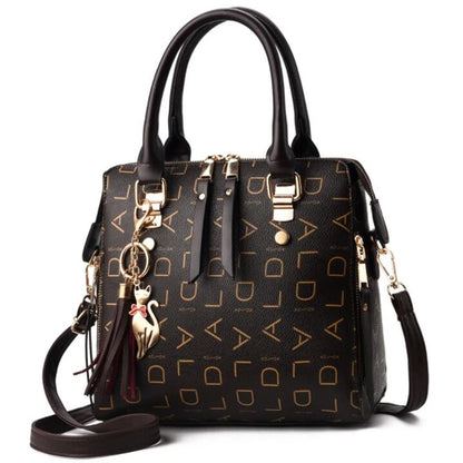 Exquisite Women's PU Leather Tassel Handbag
