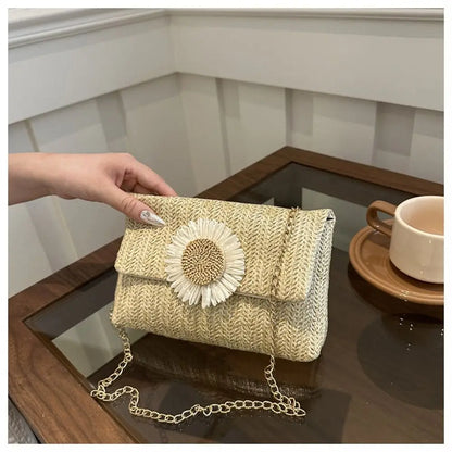 Exquisite Rattan Bohemian Shoulder Bag