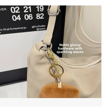 Elegant Retro Women's Shoulder Bag - Autumn Collection