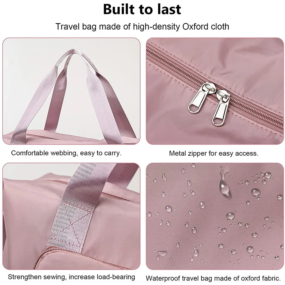 Elegant Women's Waterproof Travel Tote Bag
