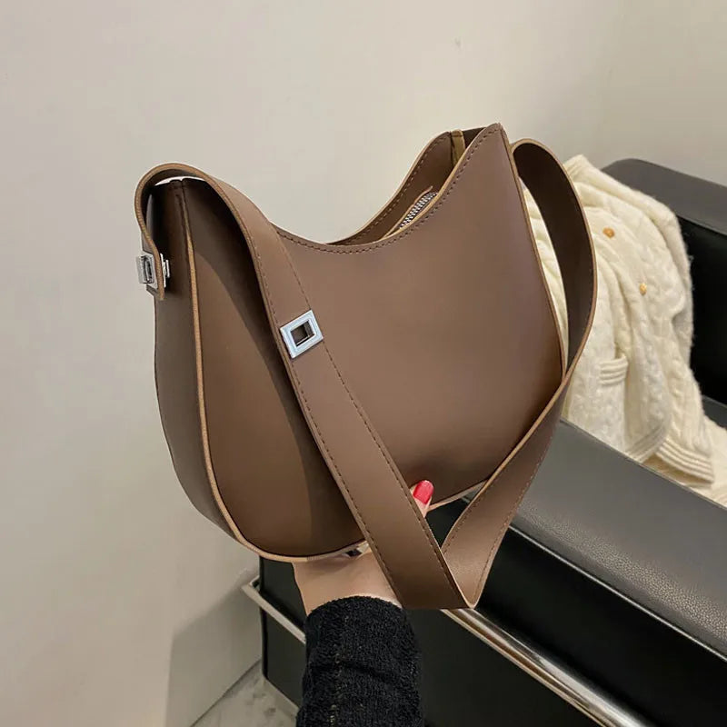 Elegant PU Leather Crossbody Bag for Women