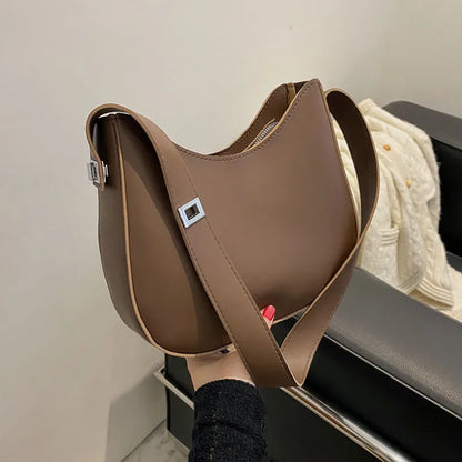 Elegant PU Leather Crossbody Bag for Women