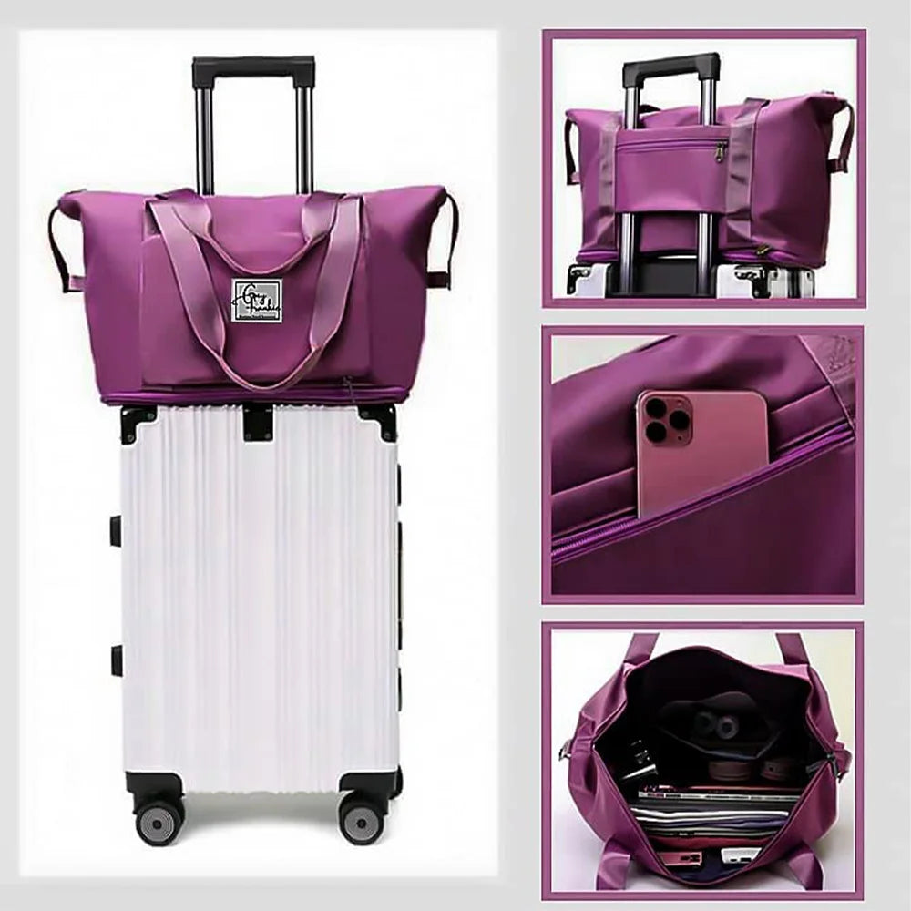 Elegant Women's Waterproof Travel Tote Bag