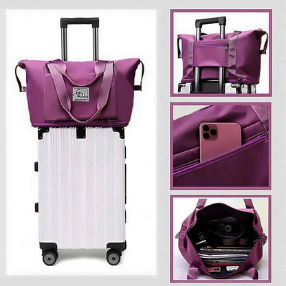Elegant Women's Waterproof Travel Tote Bag