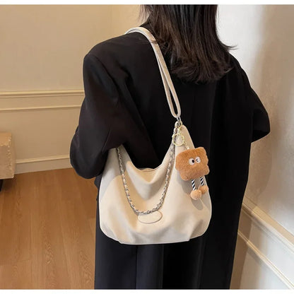 Elegant Retro Women's Shoulder Bag - Autumn Collection