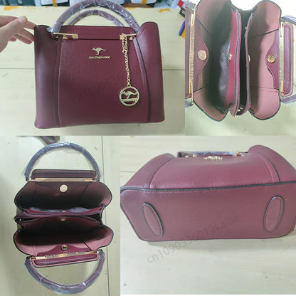 Exquisite Designer Leather Tote - Women's Luxury Handbag