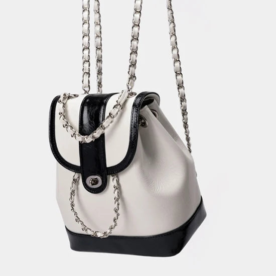 Elegant Korean Style Women's Chain Shoulder Bag