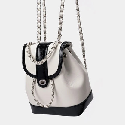 Elegant Korean Style Women's Chain Shoulder Bag