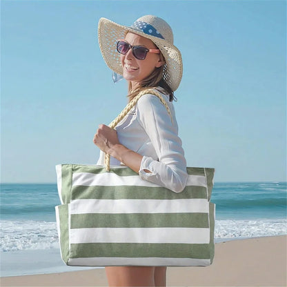 Elegant Waterproof Beach Tote for Women