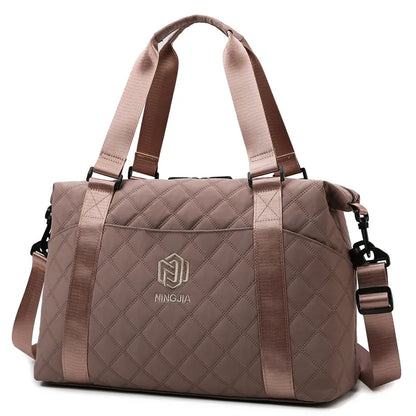 Elegant Oxford Women's Waterproof Travel Bag
