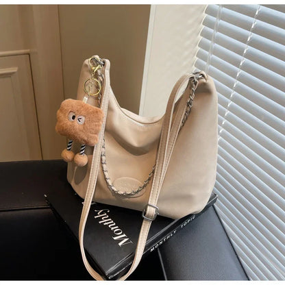 Elegant Retro Women's Shoulder Bag - Autumn Collection