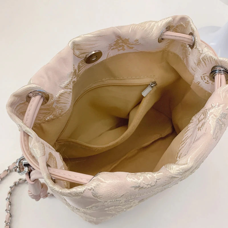 Exquisite Women's Chain Bucket Bags - Summer Collection