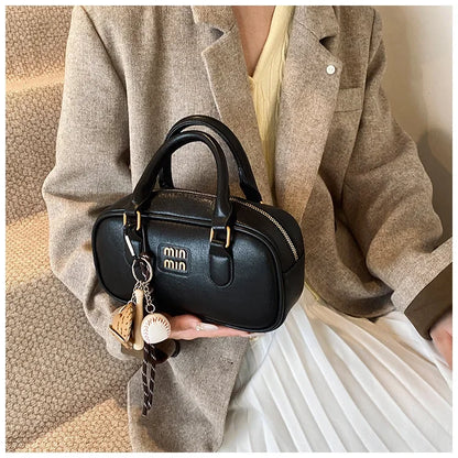 Elegant Retro Women's Crossbody Bowling Bag