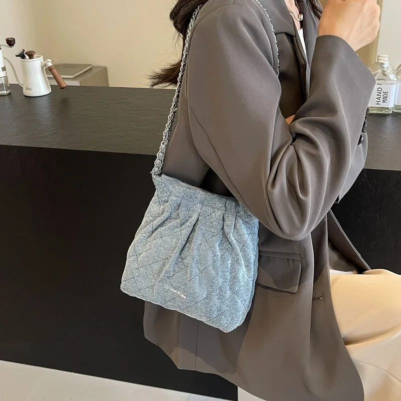 Elegant Minimalist Women's Chain Shoulder Bag