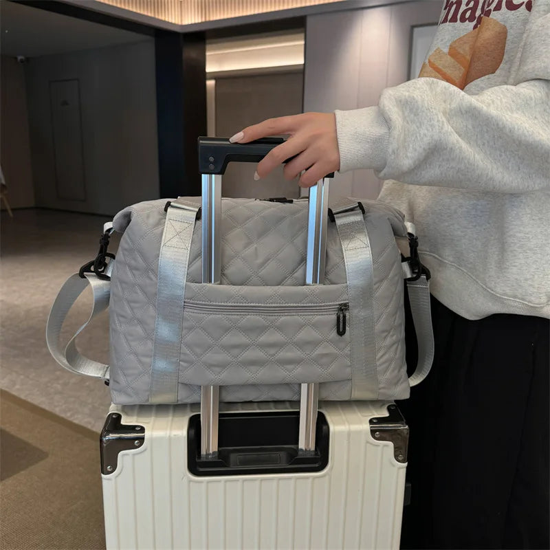 Elegant Oxford Women's Waterproof Travel Bag