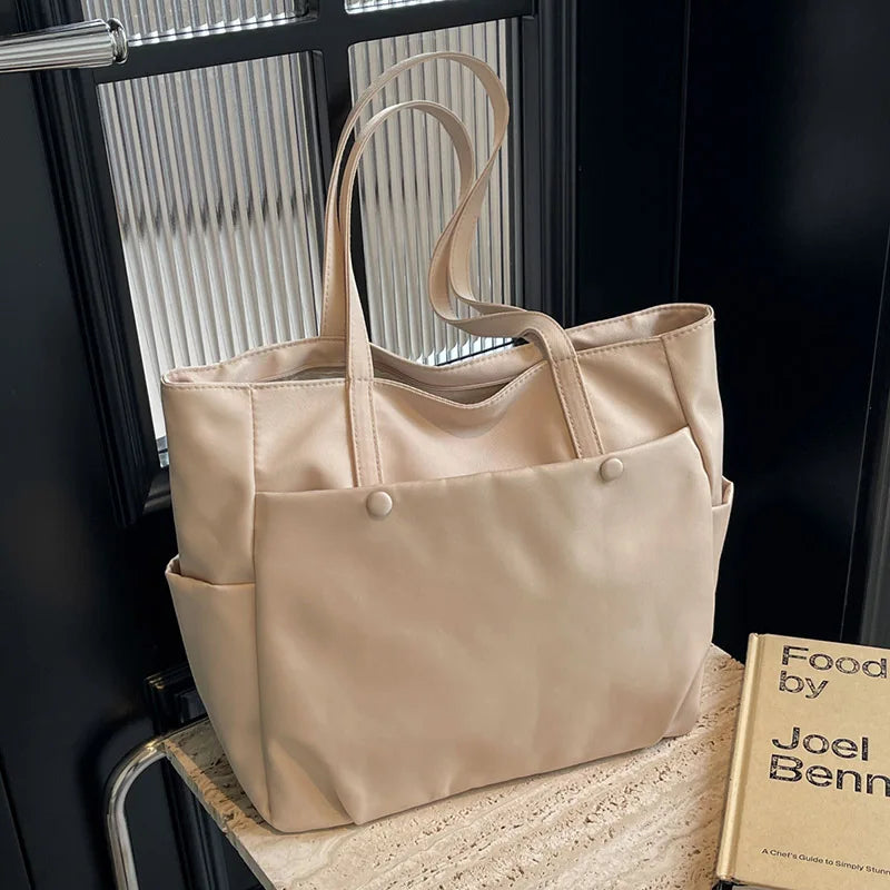 Elegant Canvas Tote Bag for Women - Versatile & Chic