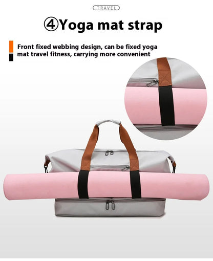 Elegant Oxford Travel Duffle Bag
