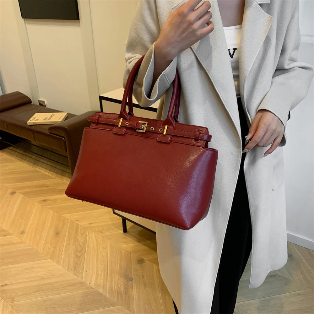 Elegant Vintage Women's Top-Handle Bags