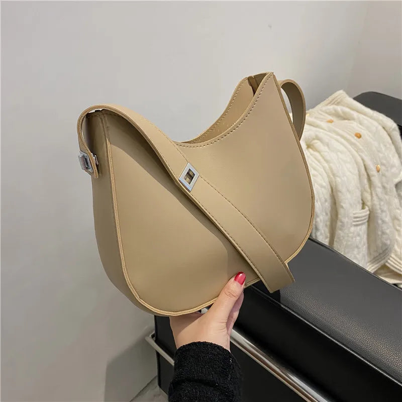 Elegant PU Leather Crossbody Bag for Women
