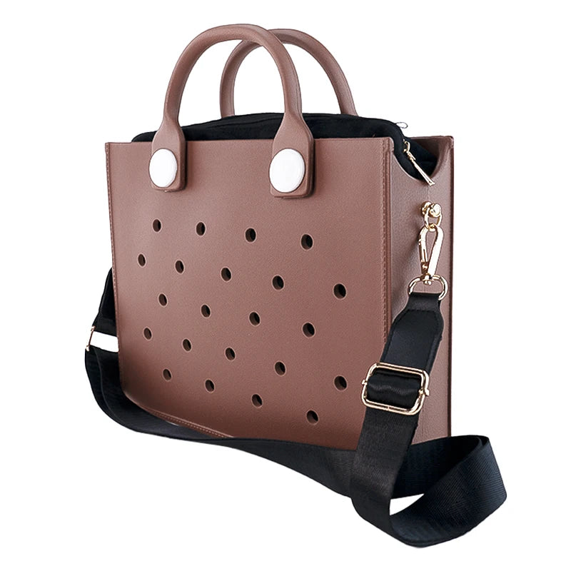 Elegant EVA Tote Bag - Waterproof & Customizable
