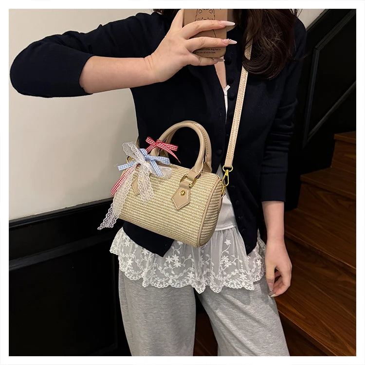 Exquisite Summer Woven Handbag for Women