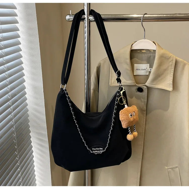 Elegant Retro Women's Shoulder Bag - Autumn Collection