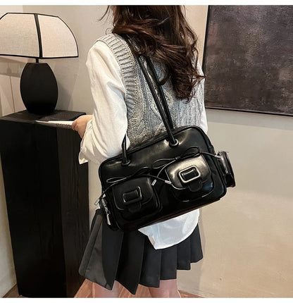 Elegant Women's Boston Shoulder Bag