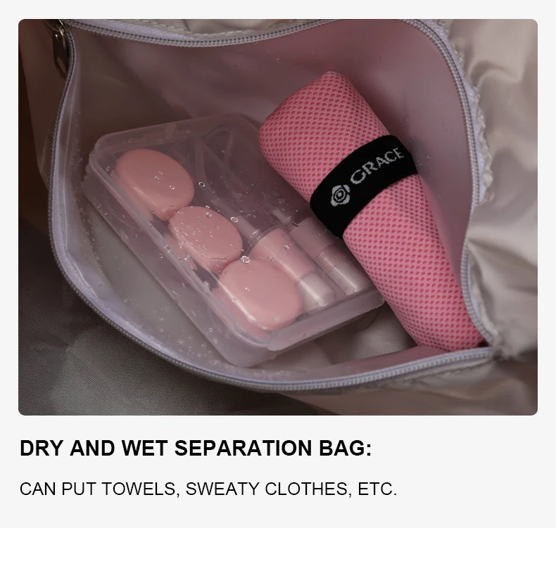 Elegant Women's Waterproof Travel Tote Bag