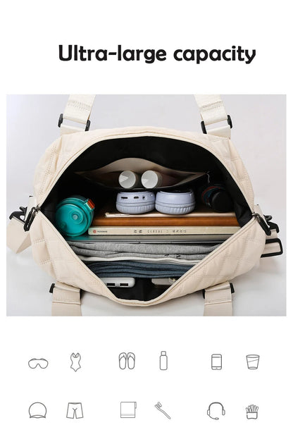 Elegant Oxford Women's Waterproof Travel Bag