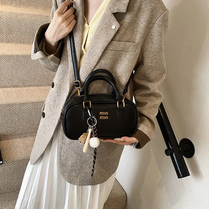 Elegant Retro Women's Crossbody Bowling Bag