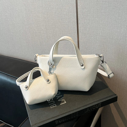 Exquisite 2-Piece Bucket Crossbody Bags for Women