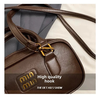 Elegant Retro Women's Crossbody Bowling Bag